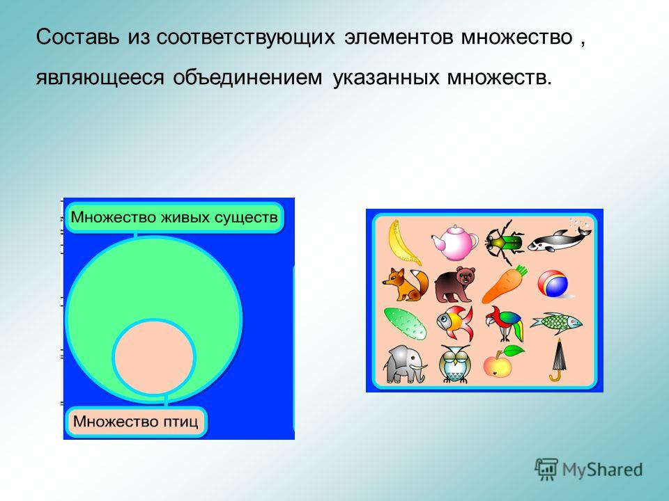 Равными множествами являются множества