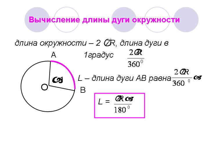 Вырази из формулы длины окружности 2. Длина дуги. Формула длины диаметра круга. Длина дуги окружности. Длина окружности длина дуги.