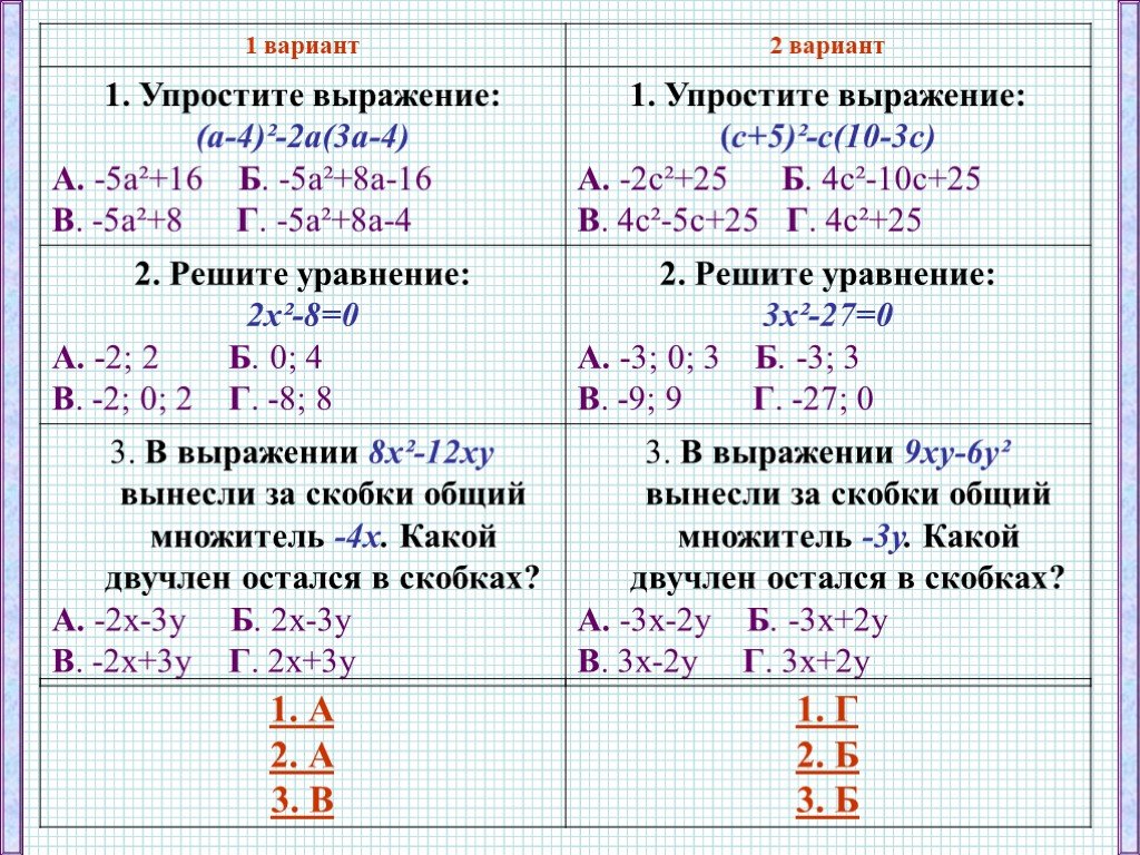 Математика 7 класс проект