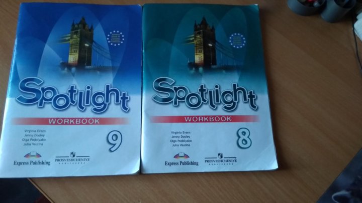 Spotlight 8 workbook