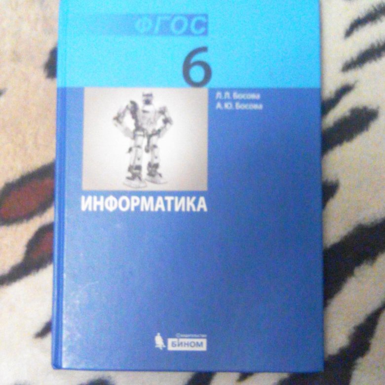 Информатика босова 6 класс учебник итоговый проект