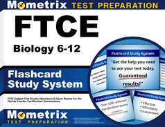 FTCE Biology 6-12 Flashcards