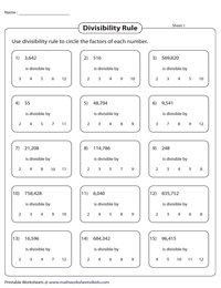 Divisibility Test 